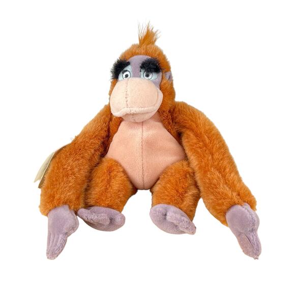 The Disney Store Mini Bean Bag King Louise 8" The Jungle Book - Picture 2 of 8